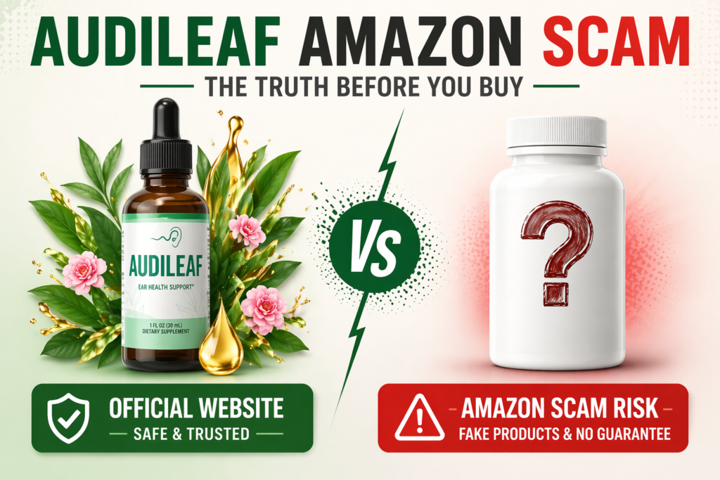 AudiLeaf ingredients formula natural extract bottle for hearing and brain support