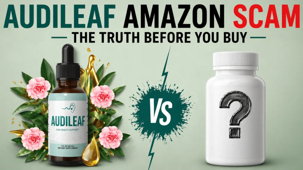 AudiLeaf scam alert warning about fake products and official website safety